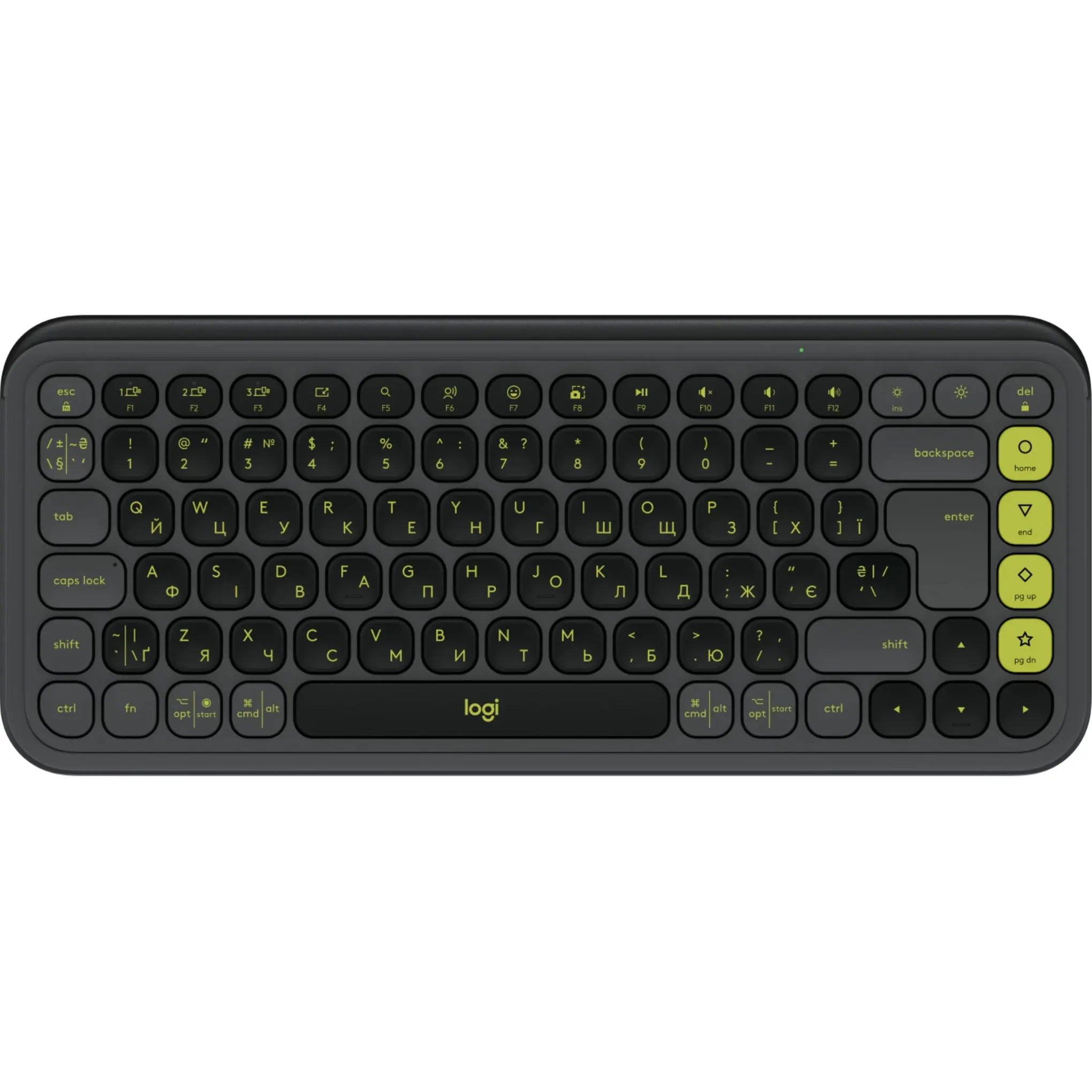 Клавіатура Logitech POP Icon Keys Graphite (920-013157, 920-013083) (EU)