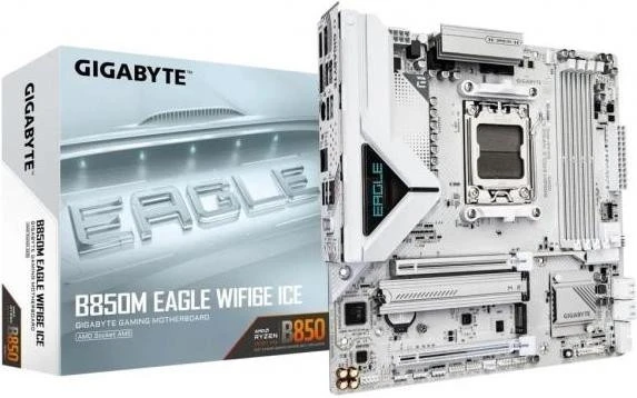 Материнська плата GIGABYTE B850M EAGLE WIFI6E ICE