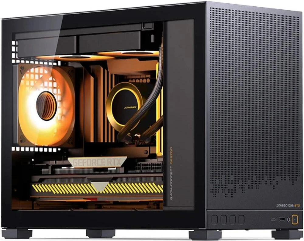 Корпус Jonsbo D32 STD Black (UA)