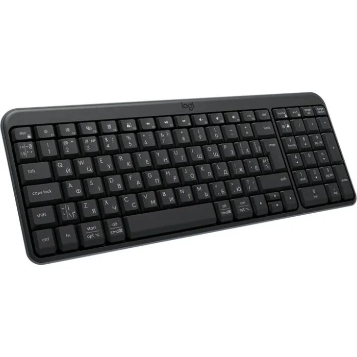 Клавіатура Logitech K250 Bluetooth/Wireless UA Graphite (920-013822) (UA)