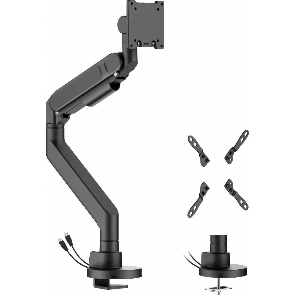 Настільна стійка OfficePro MAH821B Black (UA)