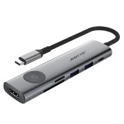 USB-хаб Boyye UC-721 USB Type-C 7-в-1