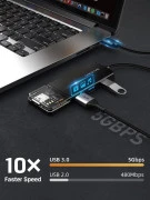 USB-хаб Cabletime CB02B 4 порти