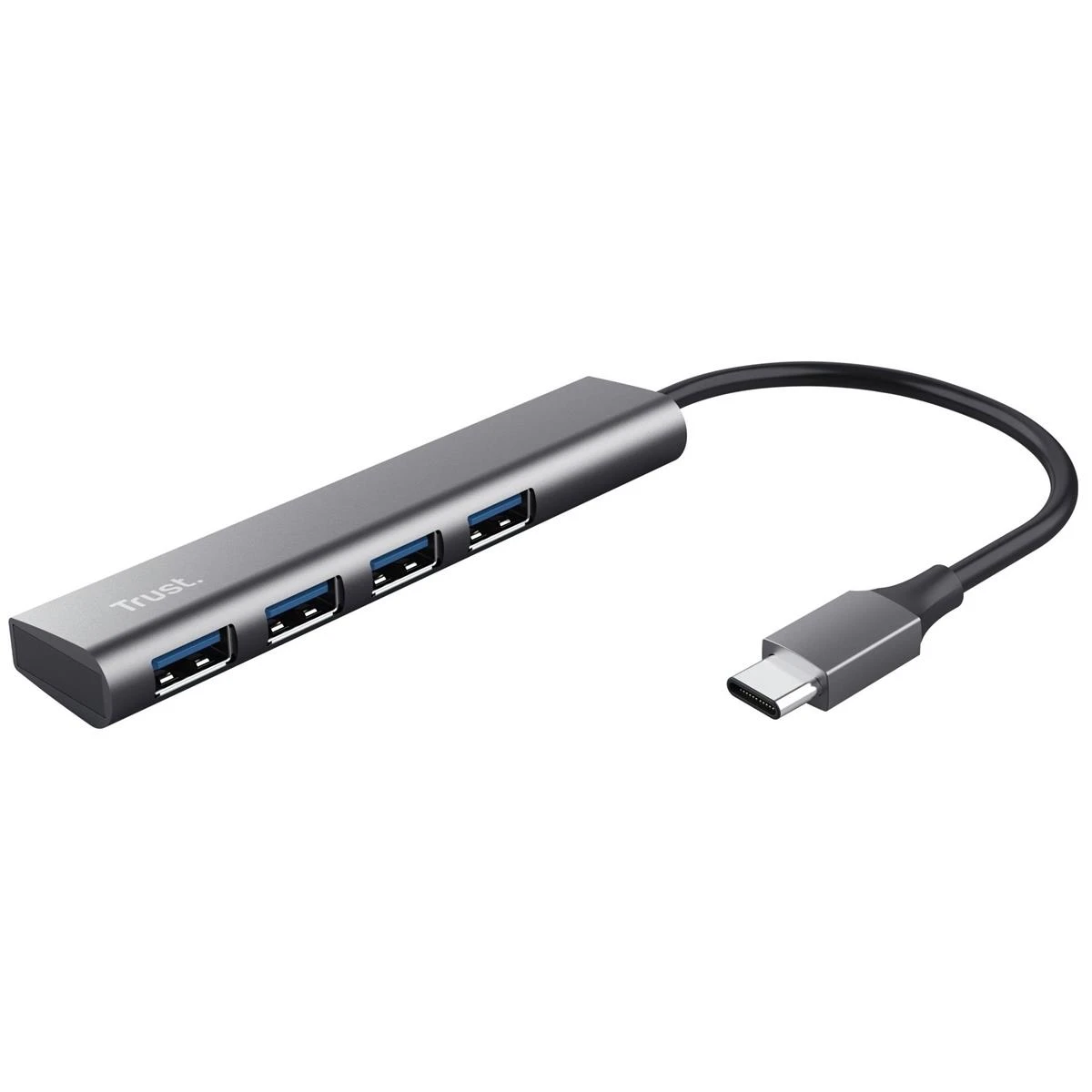 USB-хаб Trust Halyx USB Type-C 4-в-1 (24948)