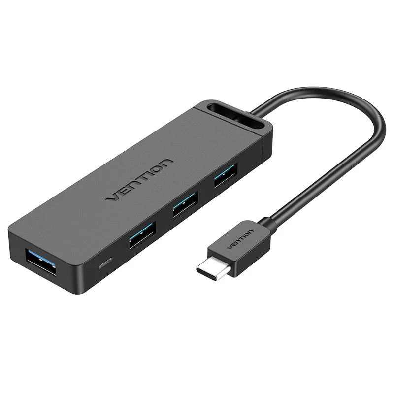 USB-хаб Vention TGKBB 4 ports Black
