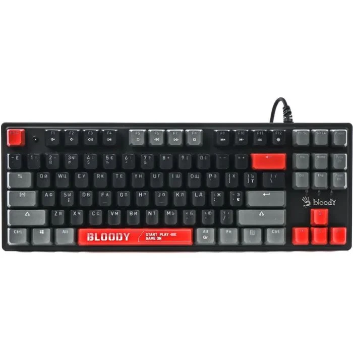 Клавіатура A4Tech Bloody S310N USB Energy Red (4711421000598) (UA)