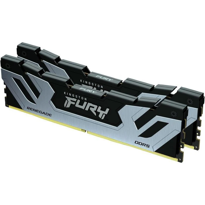 Оперативна пам'ять DDR5 48GB (2x24GB) 8800 MHz Renegade Black/Silver Kingston Fury (ex.HyperX) (KF588CU42RSK2-48) (UA)