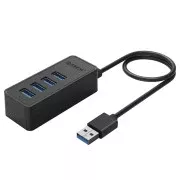 USB-хаб Orico W5P-U3-100-BK-PR 4 ports Black (CA911264)