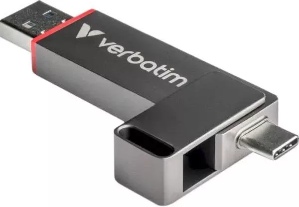 Флеш память Verbatim 1 TB Dual QuickStick USB/USB-C3.2 (32043) (UA)