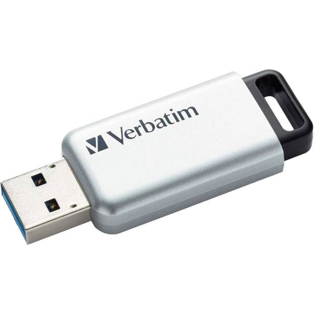 Флеш память Verbatim 64 GB Store 'n' Go Secure Pro USB 3.2 Gen 1 (98666) (UA)