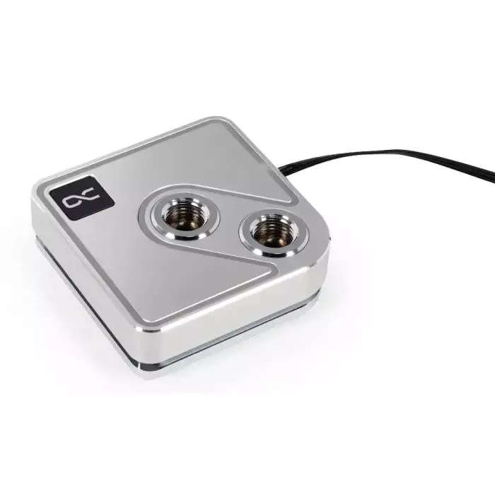 Водоблок Alphacool Core 1 Aurora Silver - AM4 / AM5 Intel LGA 1700 / LGA 1851 (13447) (UA)