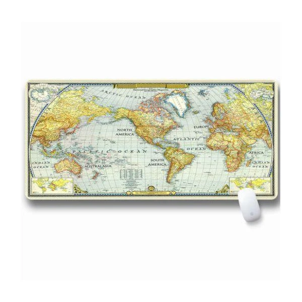 Коврик Voltronic Карта світу Gray/Yellow (SJDT-20/20888) (UA)