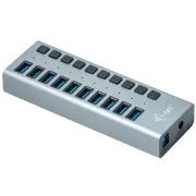 i-Tec USB 3.0 Charging HUB 10 port Plus Power Adapter 48 W (U3CHARGEHUB10)