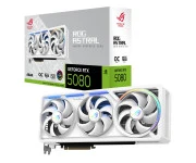 ASUS GeForce RTX 5080 ROG Astral OC White 16GB GDDR7 DLSS4 (ROG-ASTRAL-RTX5080-O16G-WHITE) EU
