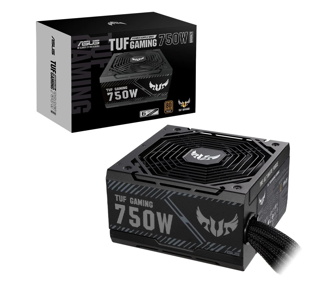 Блок живлення ASUS TUF GAMING 750W 80 Plus Bronze (TUF-GAMING-750B) EU