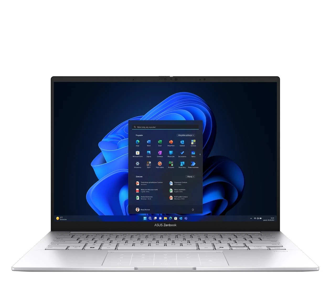 Ноутбук ASUS ZenBook 14 UX3405CA Ultra 5-225H/16GB/512/Win11P OLED 120Hz (UX3405CA-PZ086X)