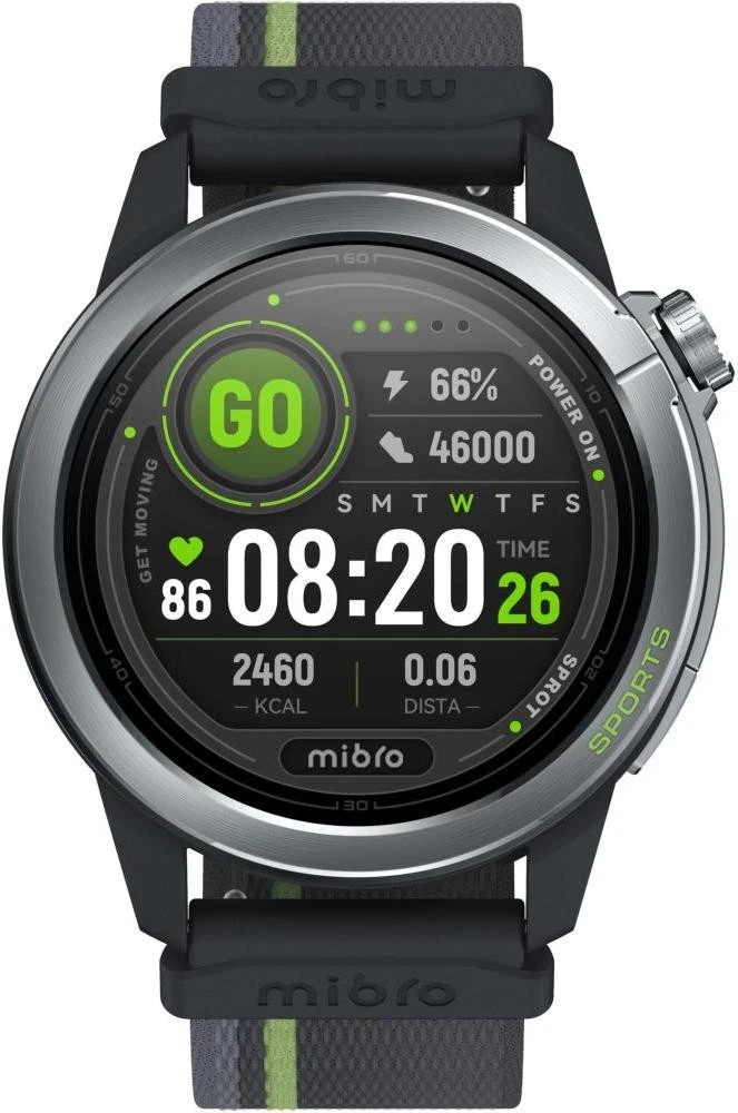 Смарт-годинники Mibro GS Active2 (XPAW024) Темно-сірий (1159239) (UA)