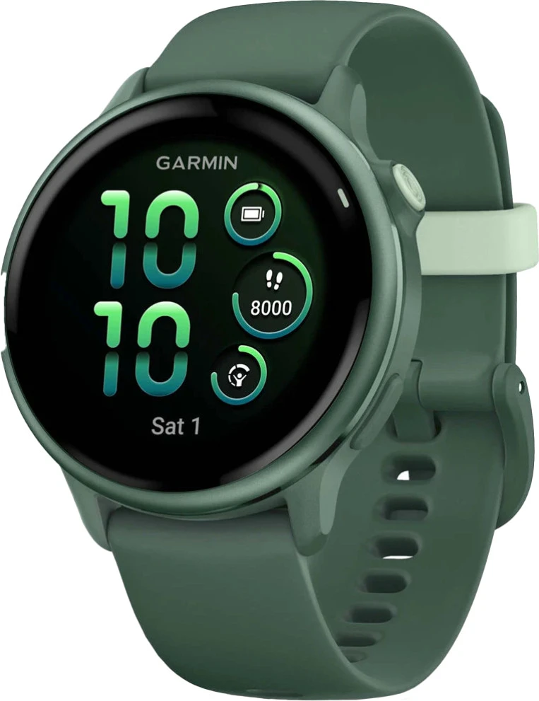 Смарт-часы Garmin Vivoactive 6 Metallic Jasper Green with Jasper Green Band (010-02985-02/42)