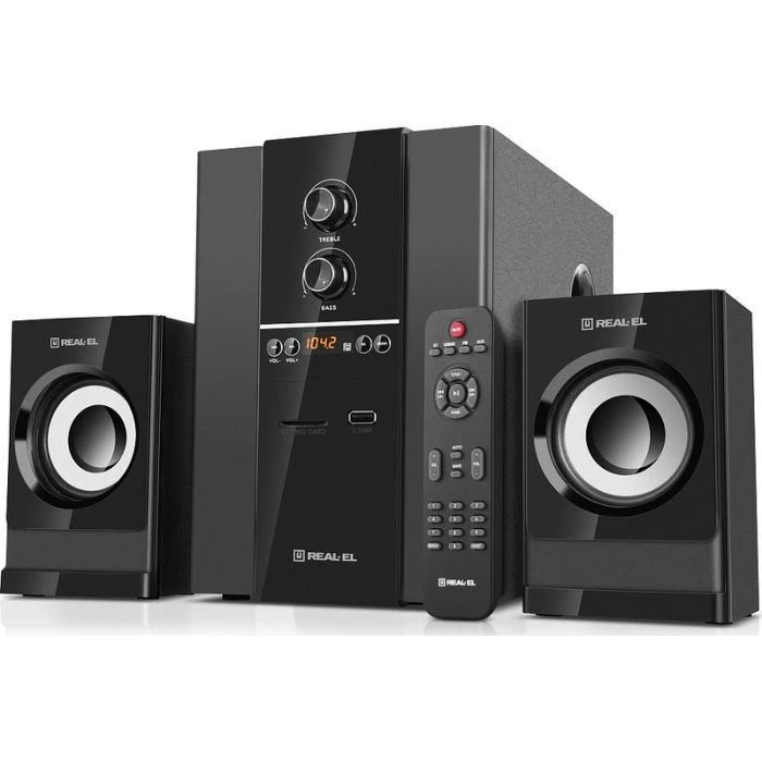 Акустична система REAL-EL M-355 Black (EL121300015) (UA)