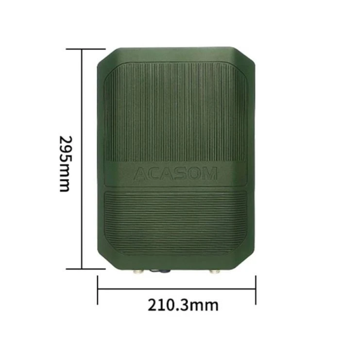 Посилювач сигналу для дрона Acasom ROC-6 Green 2.4G/5.2/5.8G (20Вт 5000mAh/16.8V) (ROC-6 Green) (UA)
