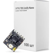 Відеопередавач TBS Unify Nano custom 16CH 50mW упаковка 100шт (UNIFYNANOBOX) (UA)