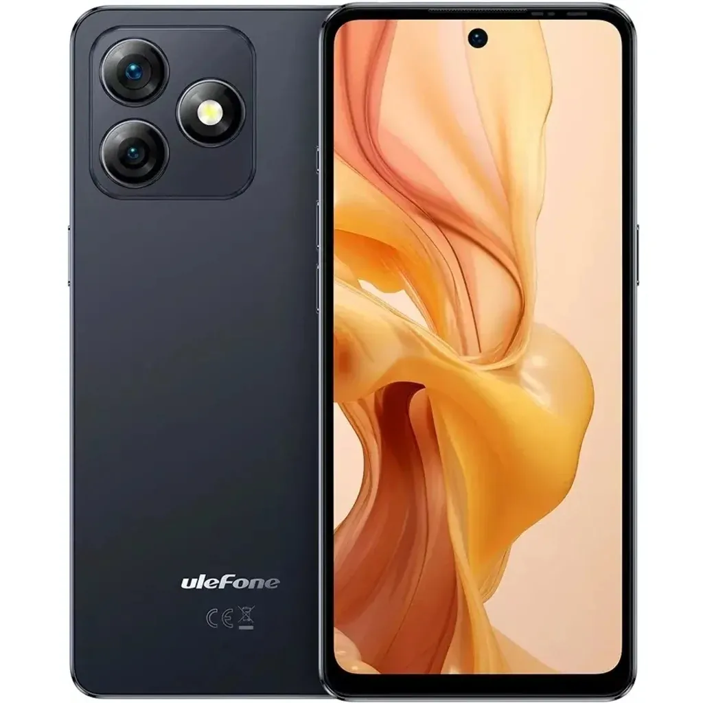 Мобильный телефон Ulefone Note 18 Ultra 6/256Gb Lustrous Black