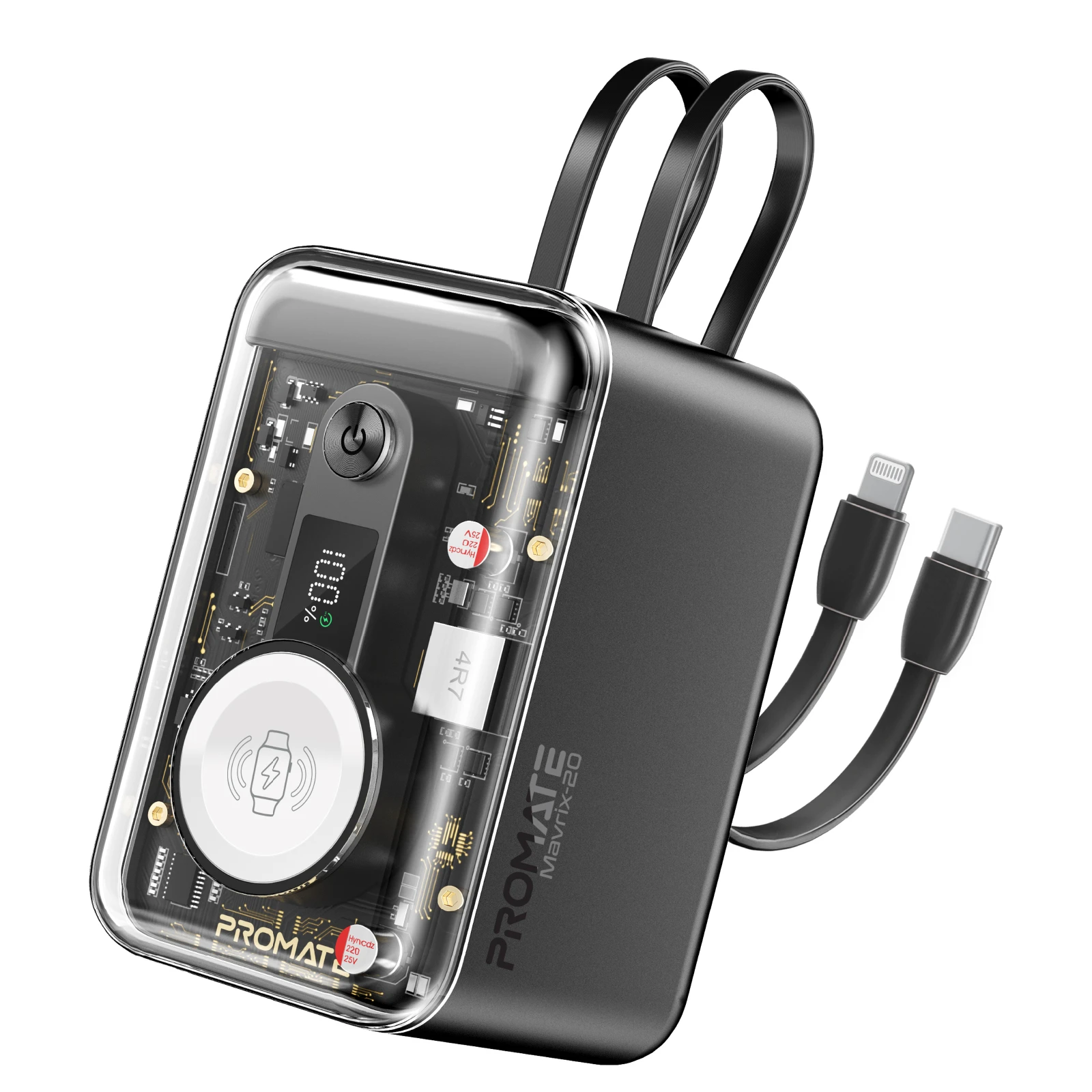 Мобільна батарея Promate Mavrix-20 20000mAh 65W Black (mavrix-20.black)