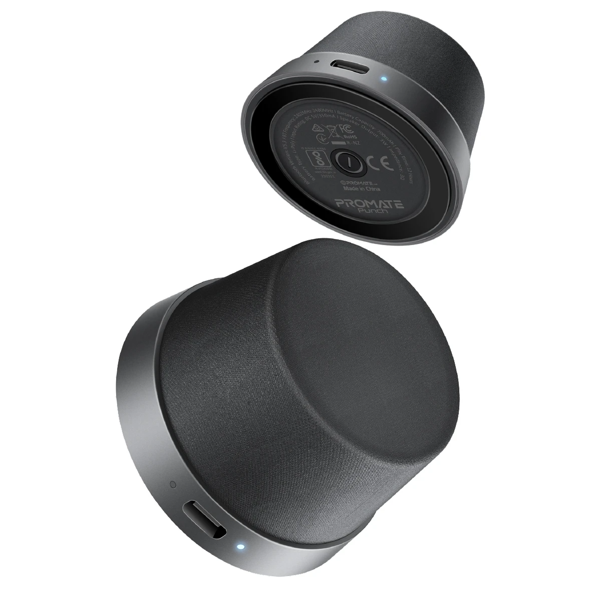 Акустическая система Promate Punch 3W Black (punch.black) (UA)