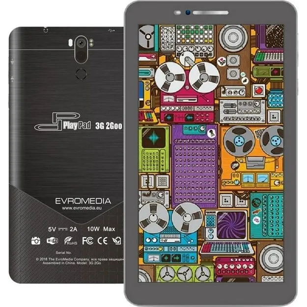 Планшет EvroMedia PLAY PAD 3G 2Goo (UA)