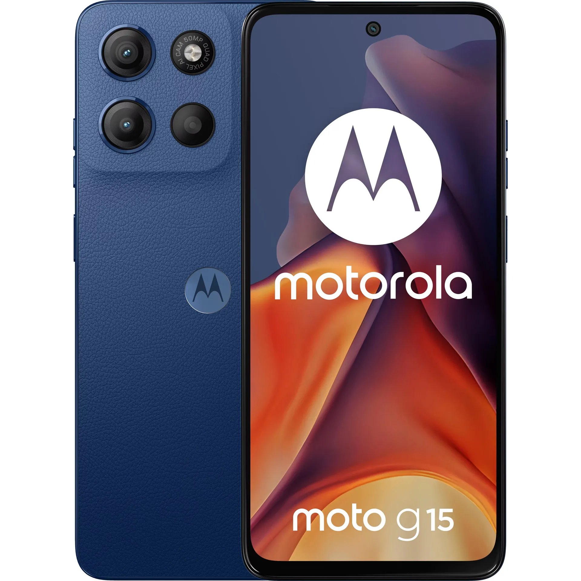 Мобильный телефон Motorola Moto G15 8/256GB Sea Blue (PB6E0045)