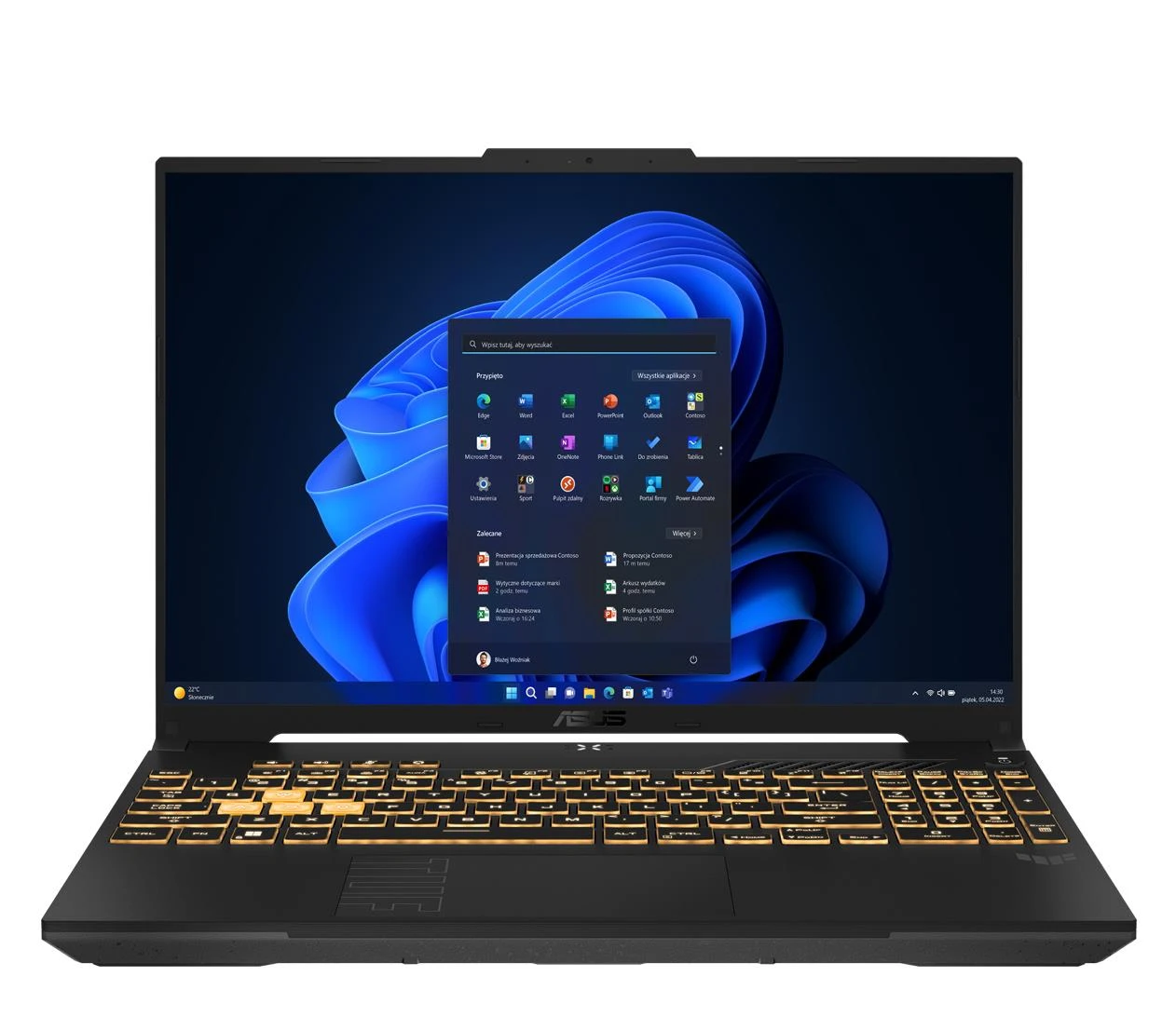 Ноутбук ASUS TUF Gaming F16 Core 5-210H/32GB/512/Win11X RTX4050 144Hz (FX607VU-I5165)