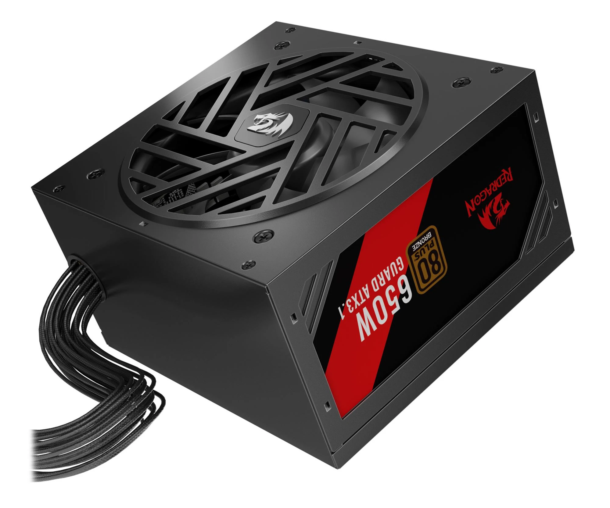 Блок живлення Redragon GC-GU02P 650W Guard 80 Plus Bronze ATX3.1 (GC-GU02P) EU