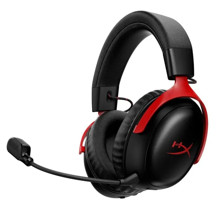 Наушники HyperX Cloud III S Wireless/USB-A/USB-C Black/Red (A59Z0AA) (UA)