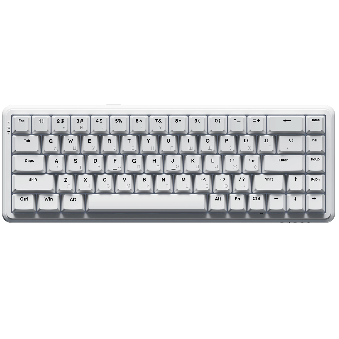 Клавиатура Ajazz AK680 Max Magnetic Switch White (AK680-WM-W-A) (UA)