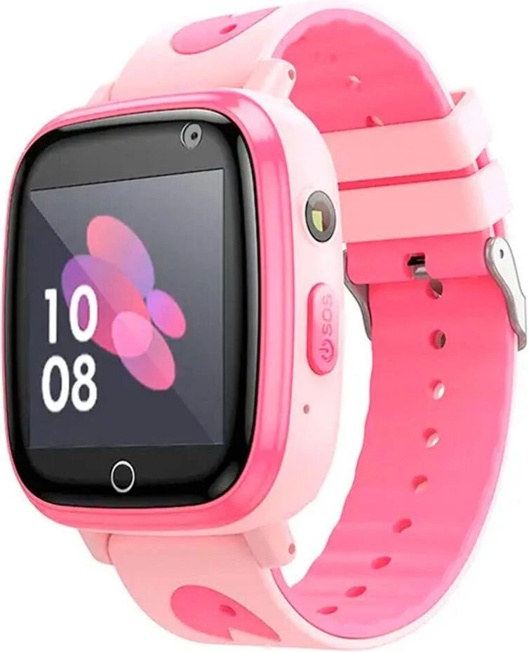 Дитячі смарт-годинники Hoco Y100 Pink (6942007625647) (UA)