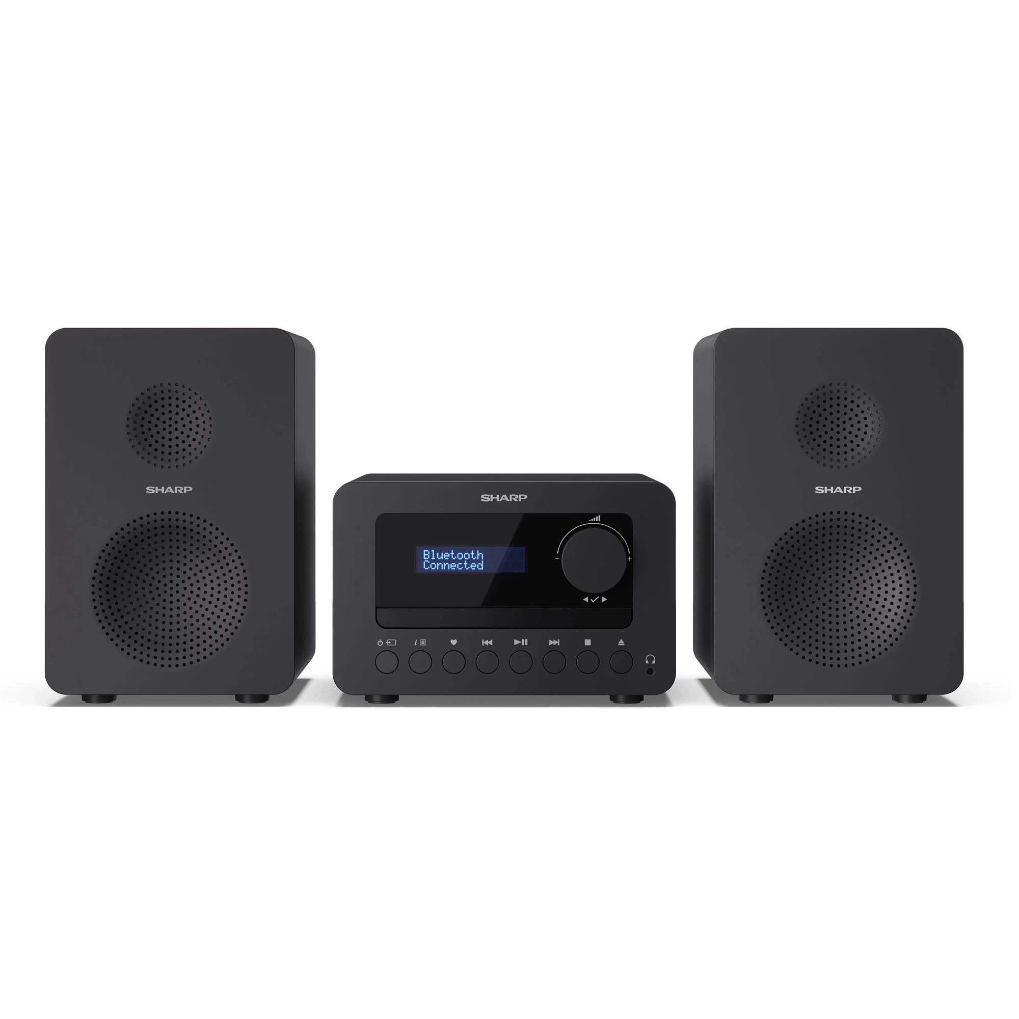 Мікросистема Sharp Micro Sound System Black (XL-B514(BK))