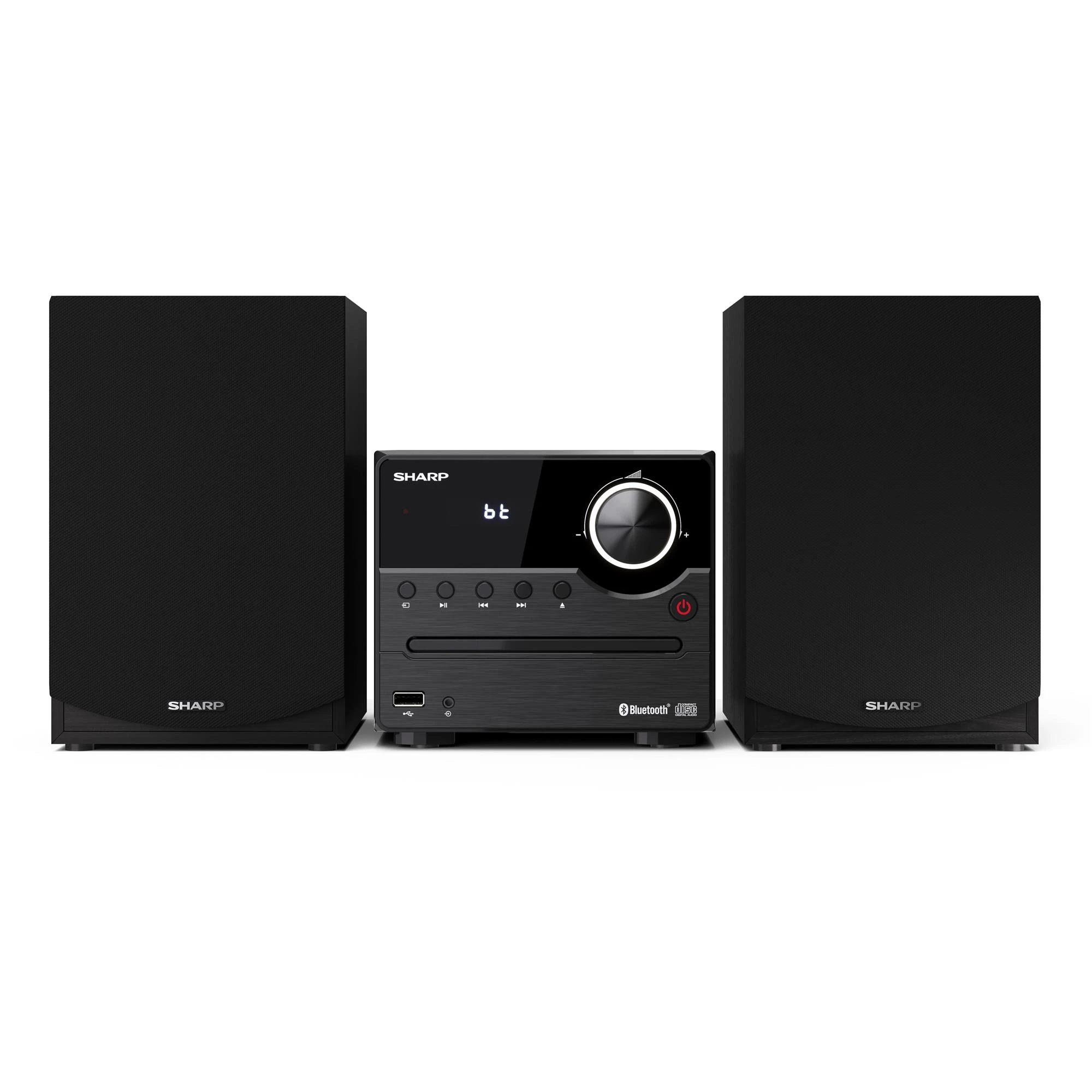 Микросистема Sharp Micro Sound System Black (XL-B512(BK))