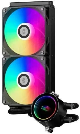Водяное охлаждение PCCooler DA240 ARGB Black (UA)