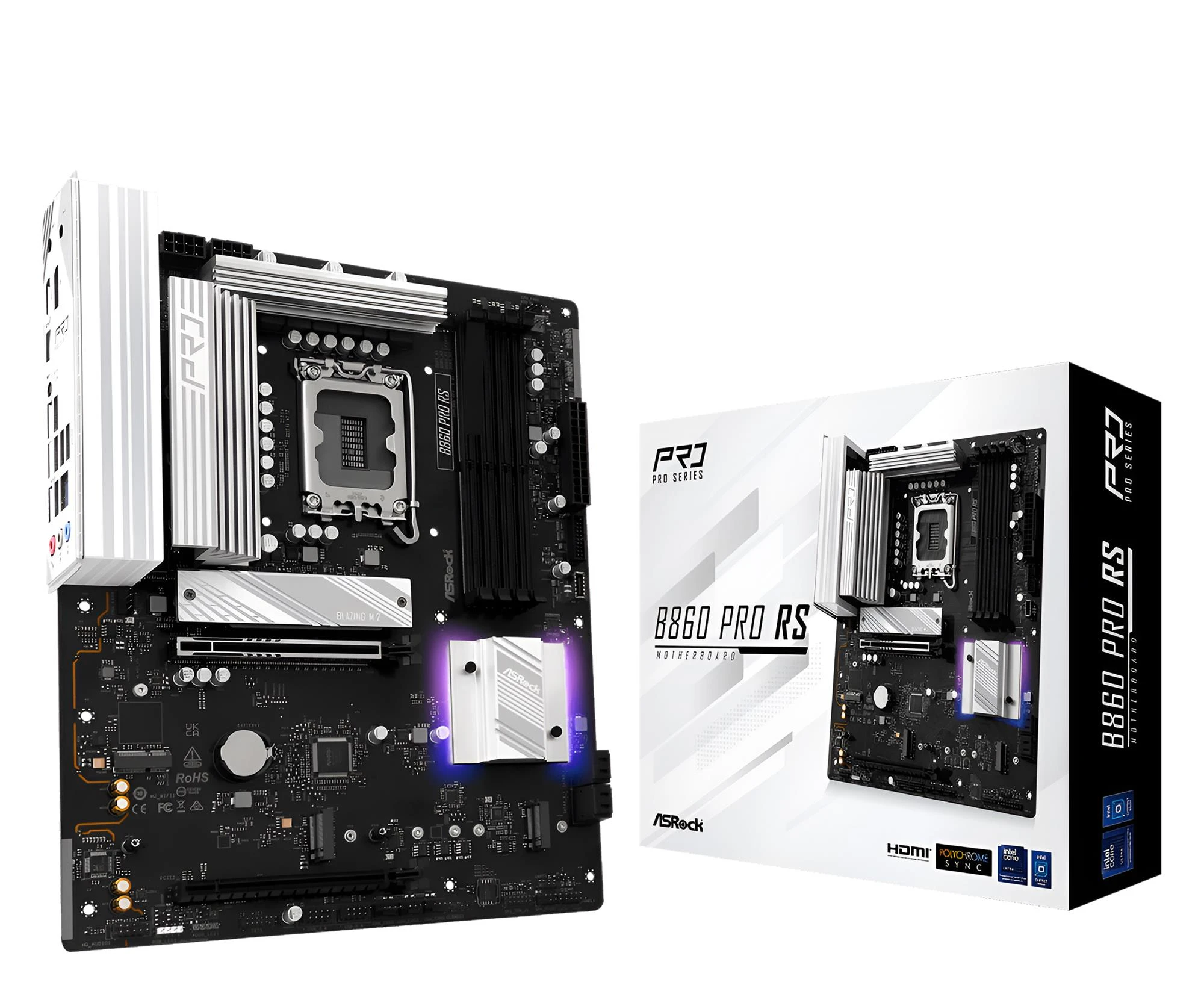 Материнська плата ASRock B860 Pro RS EU