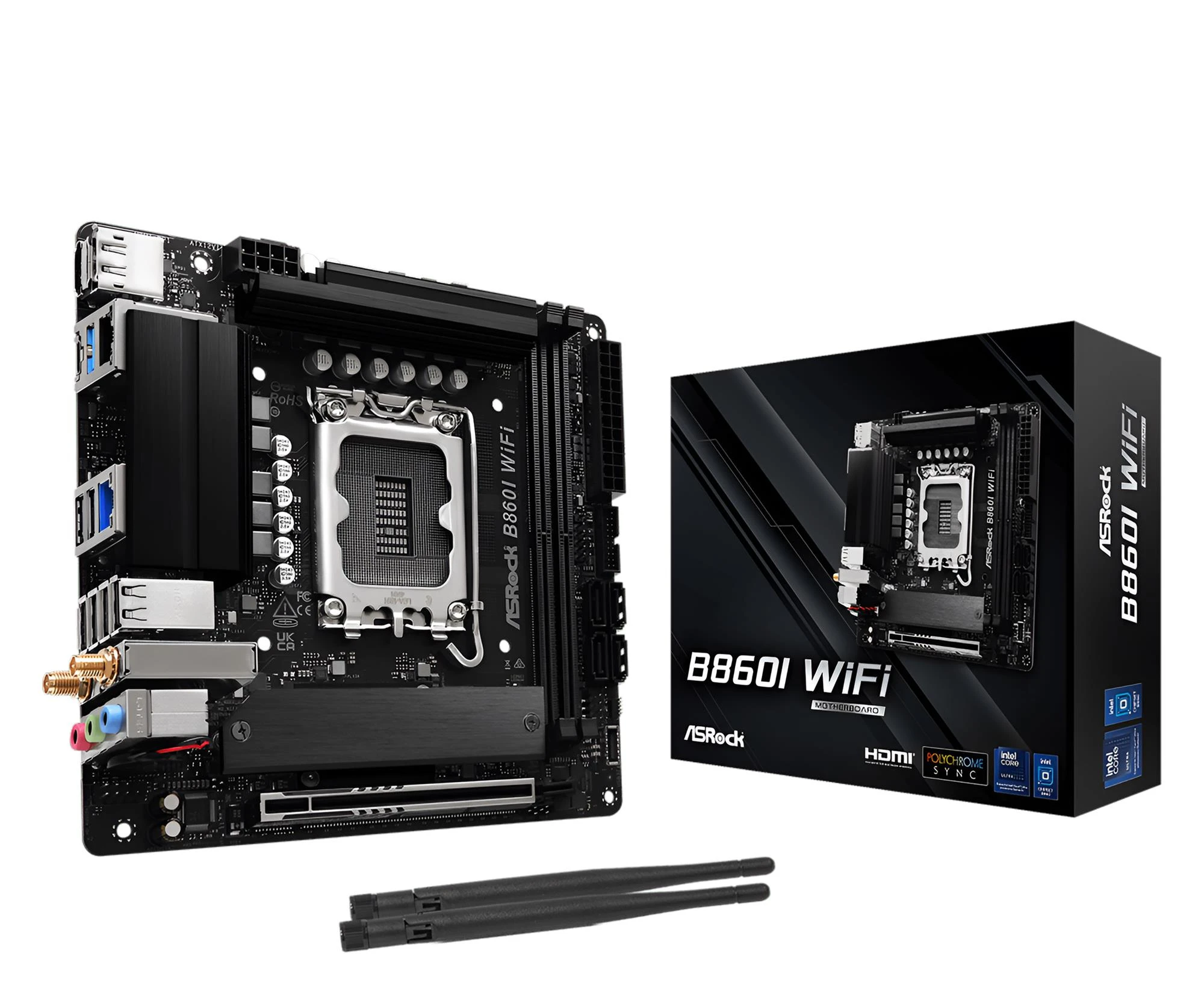 Материнська плата ASRock B860I WiFi EU