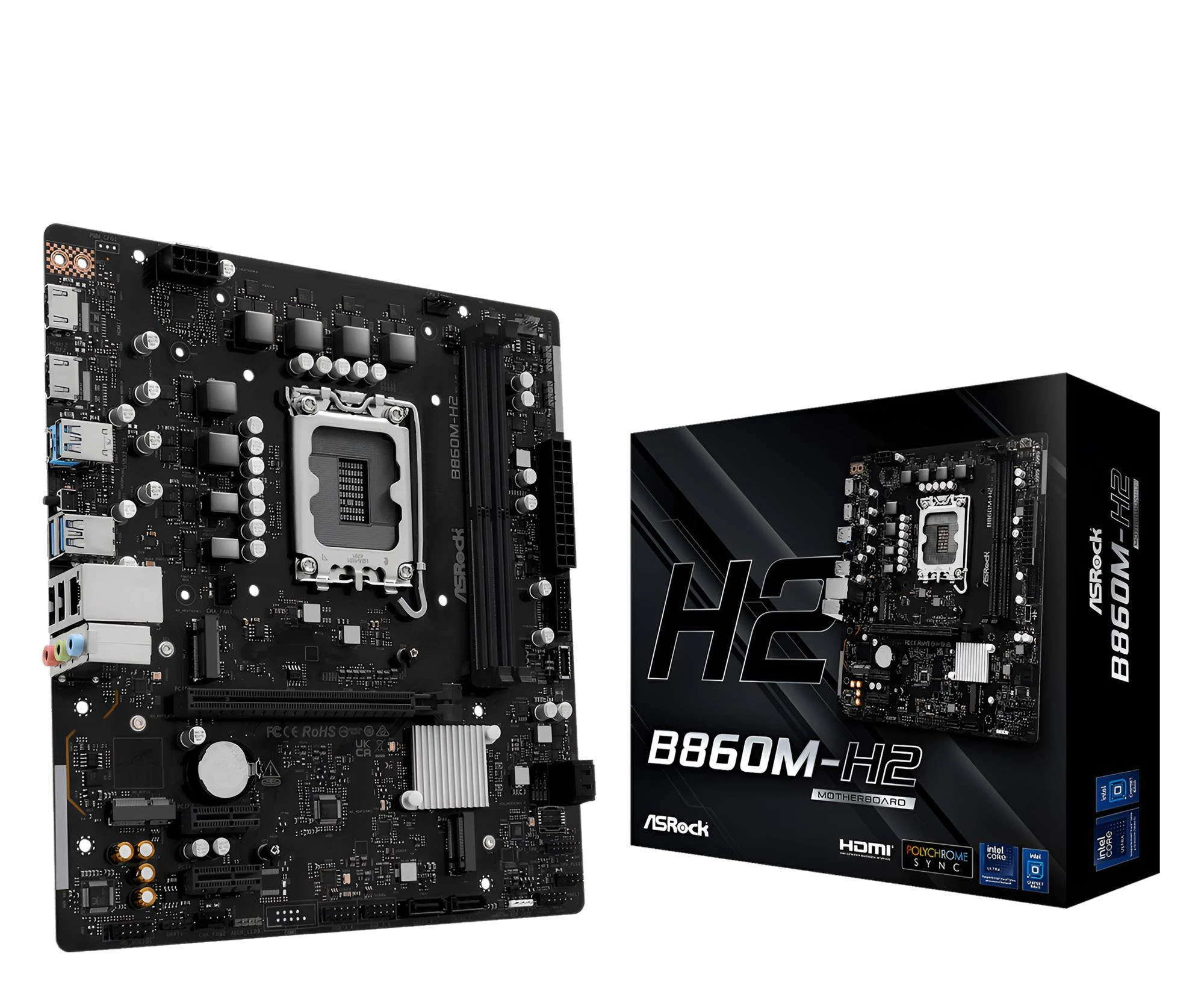 Материнська плата ASRock B860M-H2 EU