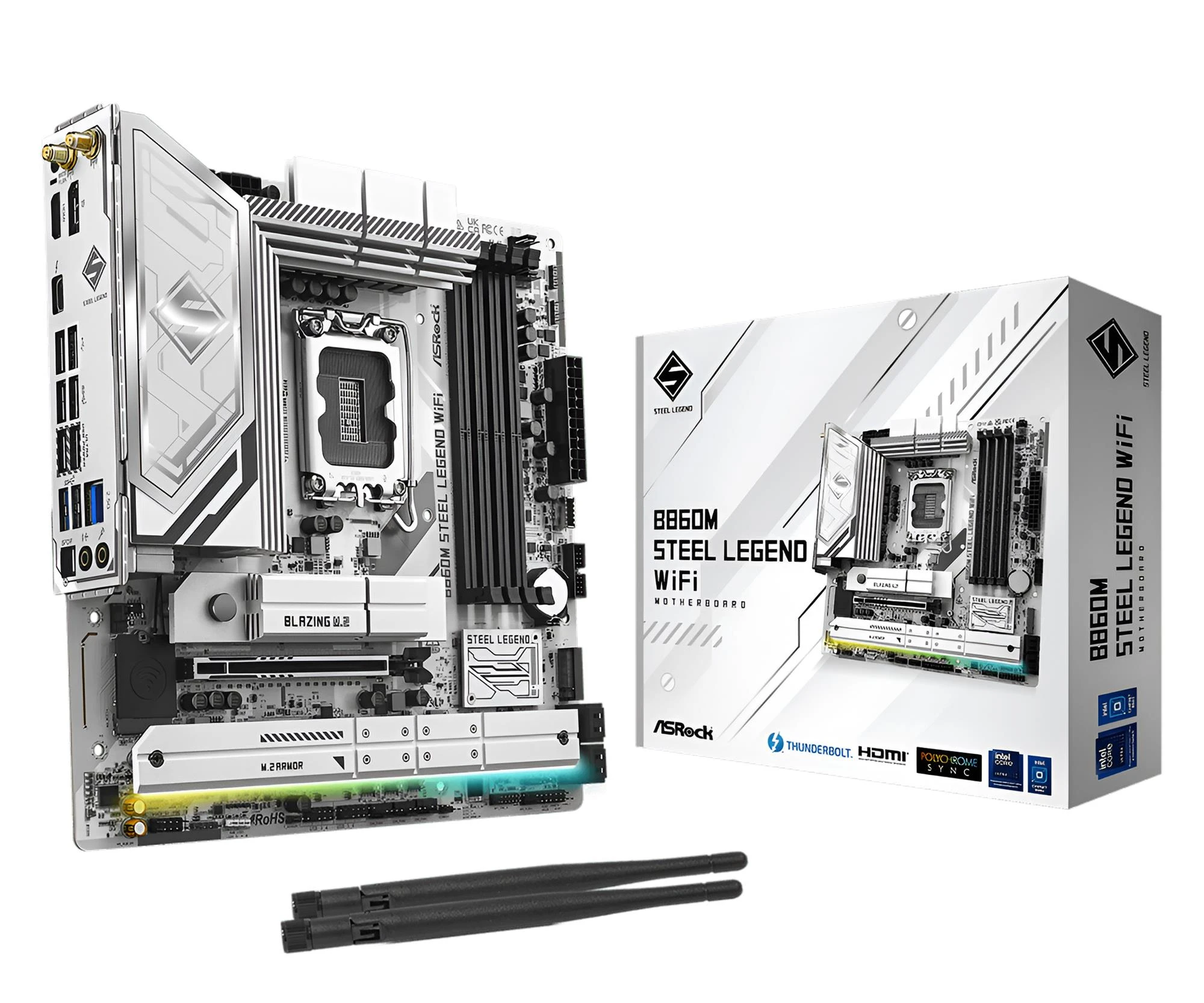 Материнська плата ASRock B860M Steel Legend WiFi EU