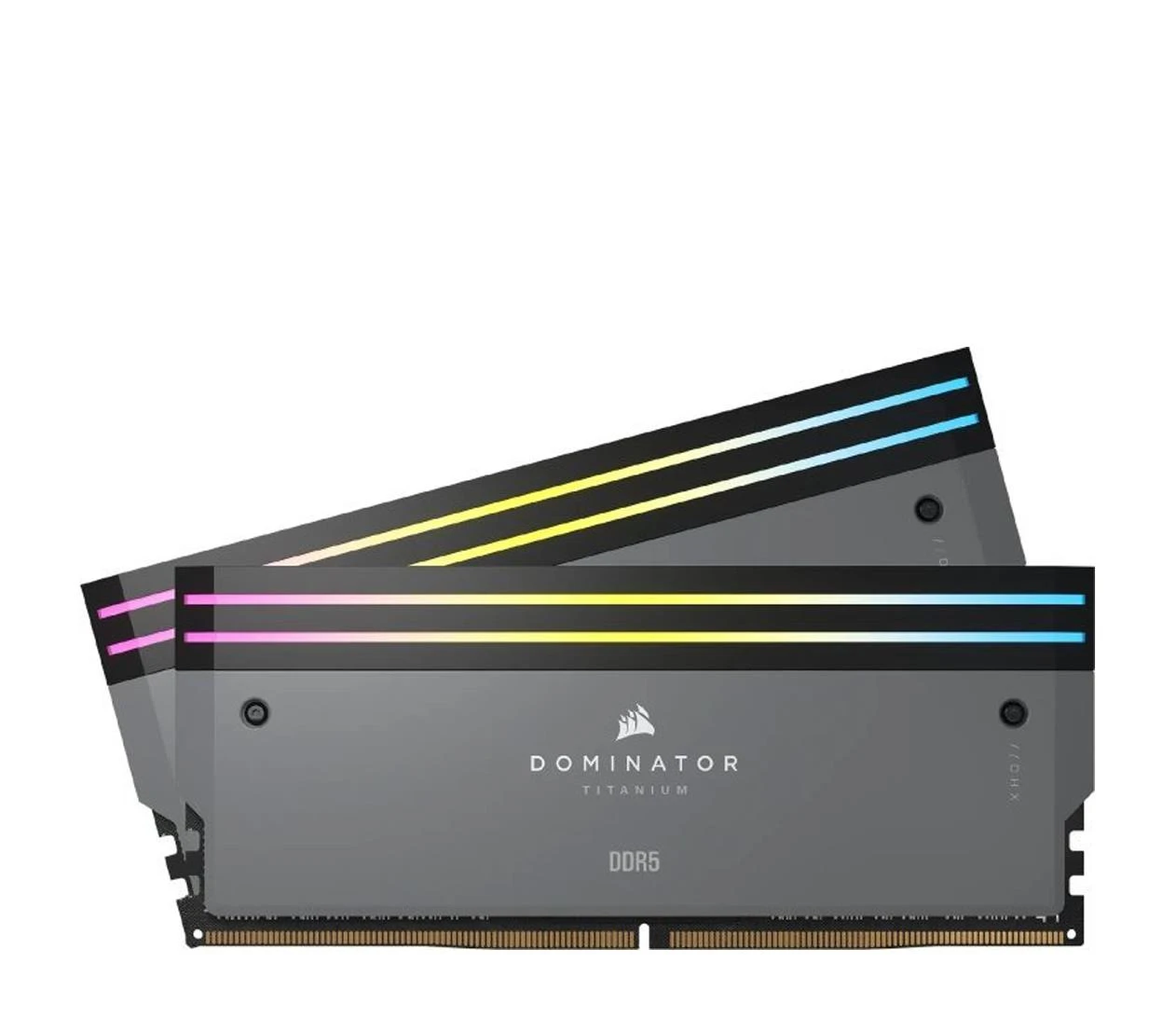 Оперативная память Corsair 64GB (2x32GB) 6000MHz CL30 Dominator Titanium  AMD EXPO RGB (CMP64GX5M2B6000Z30) EU