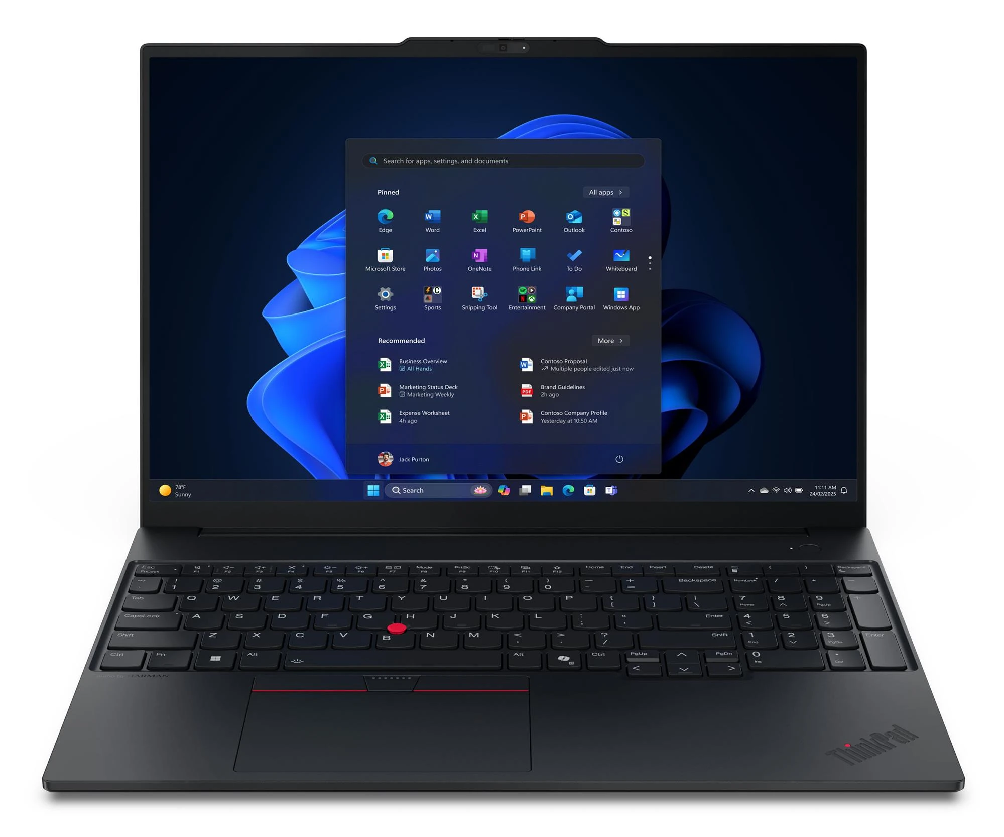 Ноутбук Lenovo ThinkPad E16 Ultra 5-225U/16GB/512/Win11P (21SR0070PB)