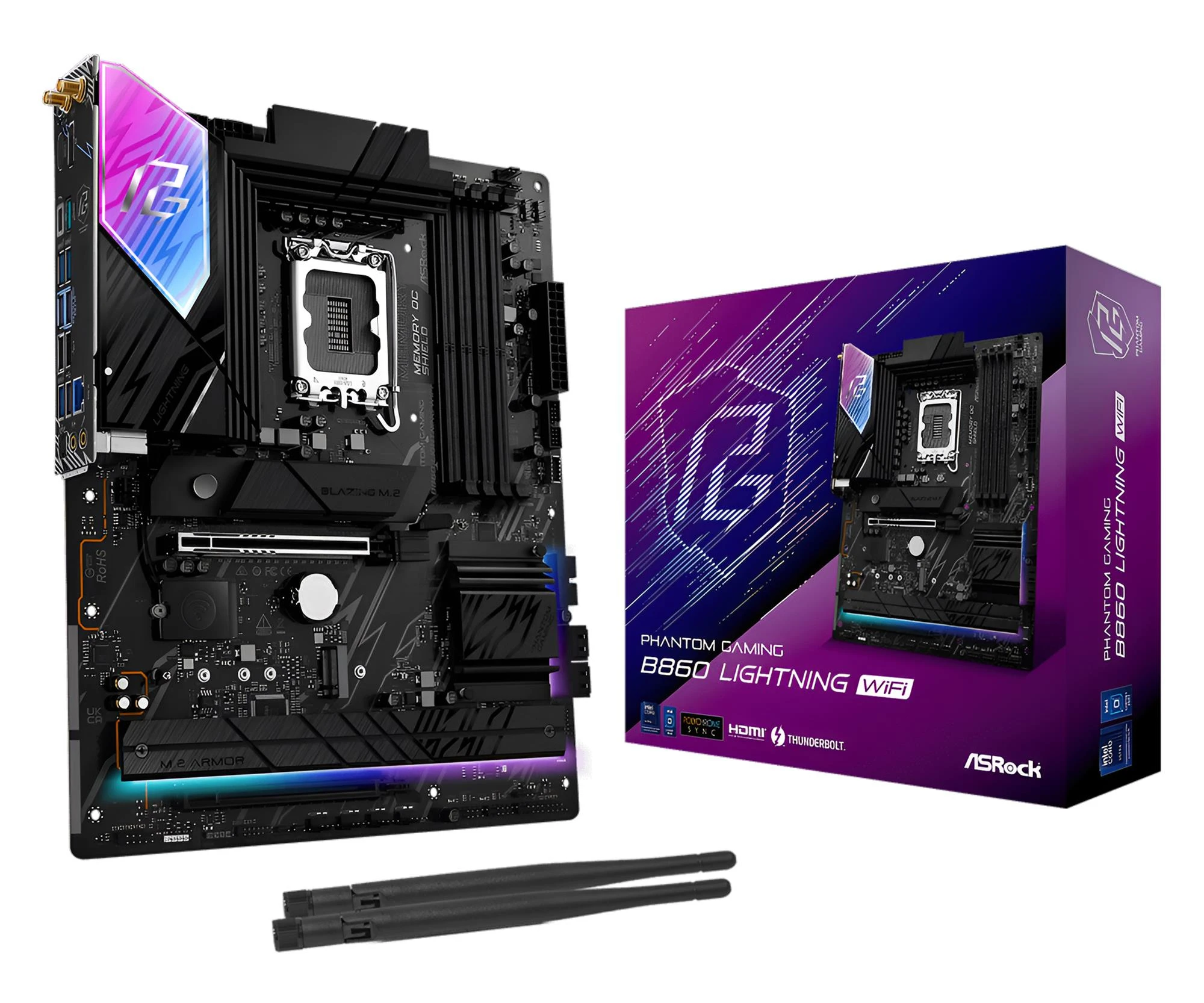 Материнская плата ASRock B860 Lightning WiFi EU