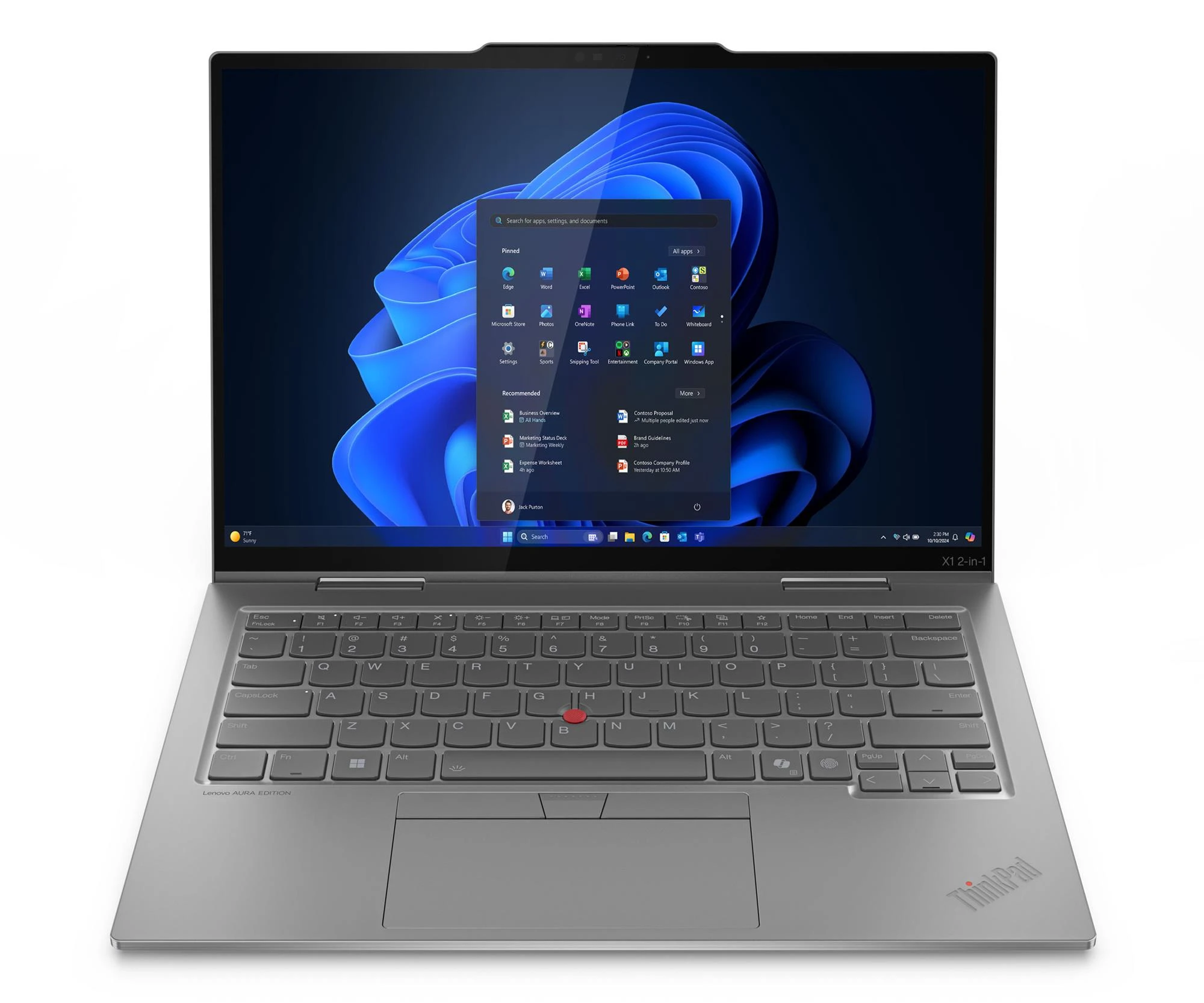 Ноутбук Lenovo ThinkPad X1 2w1 Ultra 7-258V/32GB/1TB/Win11P (21NU0023PB)