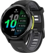 Смарт-часы Garmin Forerunner 970 Carbon Gray DLC Titanium w. Black Case and Black/Translucent W. Band (010-02969-00/10)