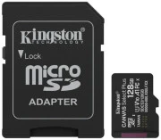 Kingston 128 GB microSDXC Canvas Select Plus Gen3 + SD-Adapter SDCS3/128GB (UA)