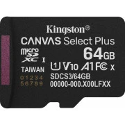 Kingston 64 GB microSDXC Canvas Select Plus Gen3 100R SDCS3/64GBSP (UA)