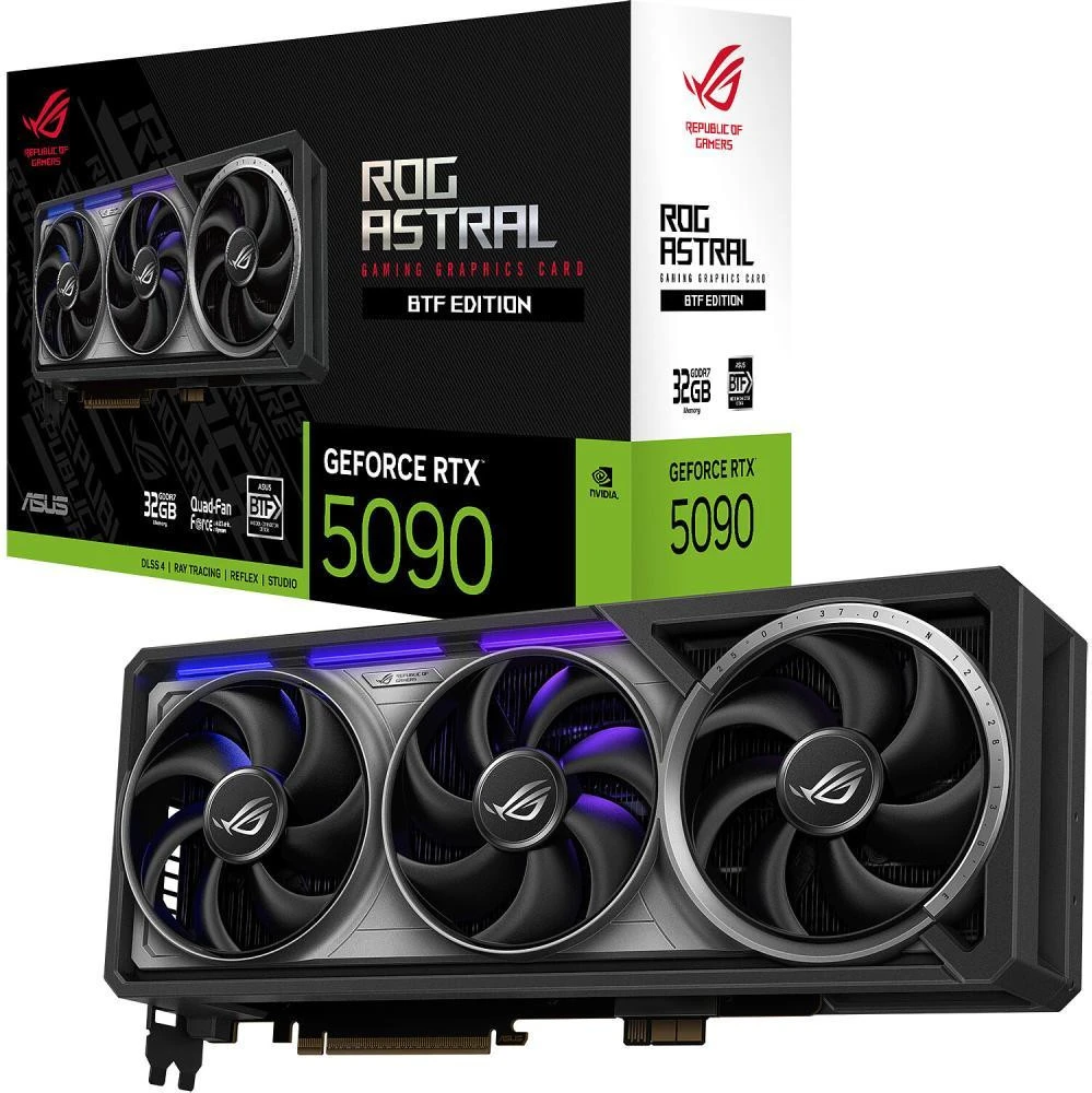 Відеокарта ASUS ROG-ASTRAL-RTX5090-O32G-BTF-GAMING (90YV0NF0-M0NA00) (UA)